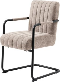 Sedia da pranzo beige Trout - Unique Furniture