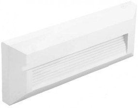 Segnapasso LED Bianco 3W IP65 - Senza Incasso Colore Bianco Freddo 6.000K