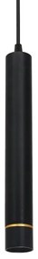 Lampadario LED su filo per sistema a binario TRACK PENDANT LED/3W/230V nero