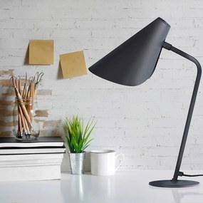 Lampada da tavolo nera, altezza 45 cm Lisboa - SULION