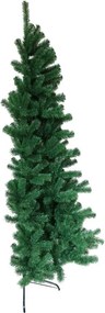 Albero di Natale artificiale da parete verde H 210 cm x ø 126 cm