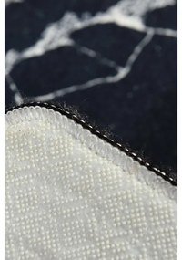 Tappetino bagno MARBLE 40x60 cm nero