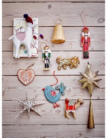 Decorazioni per albero di natale in set in legno 6 pz 13 cm Nikita – Bloomingville