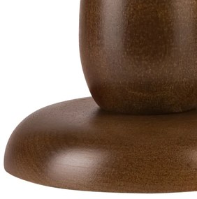 Lampada da tavolo PERA 1xE27/60W/230V marrone scuro/faggio