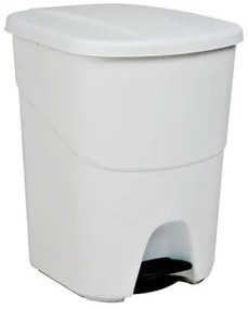 Secchio della spazzatura Denox 40 L Bianco Plastica