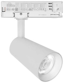 Faro LED 30W Trifase CRI92 CCT Bianco Variabile 38° Bridgelux LED Colore Bianco Variabile CCT