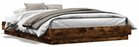 Giroletto Rovere Fumo 160x200 Cm İn Legno Multistrato /