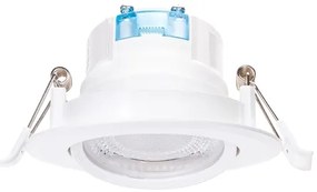 Aigostar - Set 3x faretti da incasso LED/5W/230V 3000K Ø 8,5 cm bianco