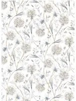 Zoffany Carta da parati Wallichi - Quartz Grey