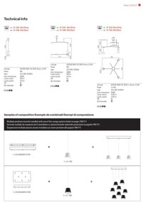 Redo 01-1495 - Lampada a sospensione LED su cavo LOLLI LED/6W/230V Ø 14 cm bianca