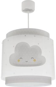 Dalber 76012E - Lampadario per bambini BABY DREAMS 1xE27/15W/230V grigio