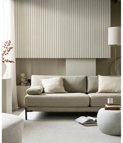 Tavolino bianco rotondo ø 50 cm Pebble - vtwonen