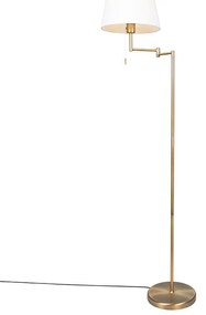 Lampada da terra classica intelligente bronzo con bianco incl. WiFi A60 - Ladas Fix