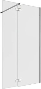 Walk-in L 70 x H 200 cm, vetro 8 mm vetro senza finitura / trasparente cromo