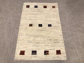 Gabbeh Tappeto persiano 150x100 Beige (Iran) Annodato A Mano
