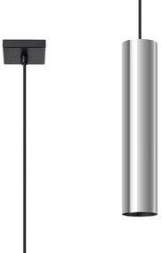 Sollux SL.1204 - Lampadario a sospensione con filo LAGOS 1xGU10/10W/230V cromo