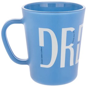 Tazza in vetro 370 ml scritta Dream Glassy