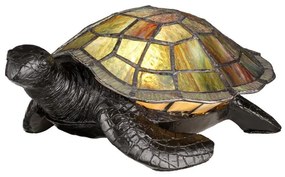 Elstead QZ-SAWBACK-TL - Lampada decorativa LED TIFFANY 1xG9/3W/12/230V, motivo tartaruga