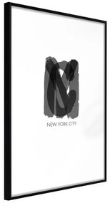 Poster  NYC  Cornice Quadri Cornice nera, Larghezza x Altezza Home decor 20x30