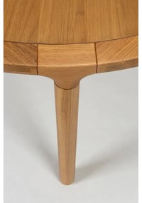 Tavolo da pranzo rotondo con effetto rovere ø 128 cm Storm – Zuiver