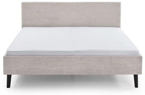 Letto matrimoniale imbottito beige rete non inclusa 180x200 cm Avola – Meise Möbel