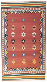 Kilim Tappeto persiano 270x160 Rosso (Iran) Tessuto A Mano