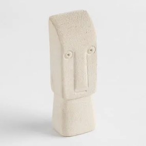 Statua di Pietra Arenaria Edy Beige Crema - Sklum