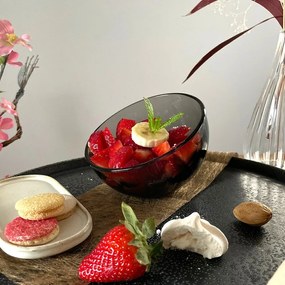 Ciotola in vetro antracite La Rochère Bubble - La Rochére