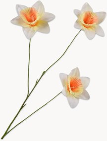 Fiori artificiali fatti a mano Narciso, set da 3