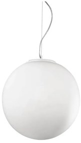 Ideal Lux - Lampadario a sospensione con cavo MAPA 1xE27/42W/230V Ø 30 cm bianco