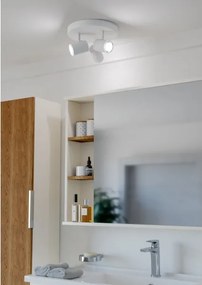 Eglo 901962 - Faretto da bagno CONSUMA 3xGU10/5W/230V IP44 bianco