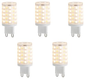 Set di 5 Lampadine LED Smart G9 dimmerabili luminose 2,5 W 250 lm 2700-6500 K