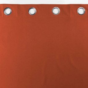 Tenda oscurante in microfibra color mattone 140x260 cm Obscure - douceur d'intérieur