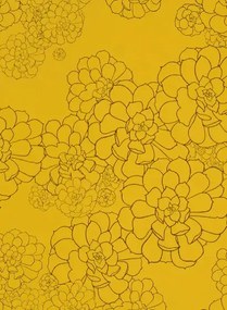 Paint & Paper Library Carta da parati Aeonium - Gamboge