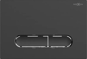 Mexen Fenix 11 pulsante di scarico, nero opaco - 601103