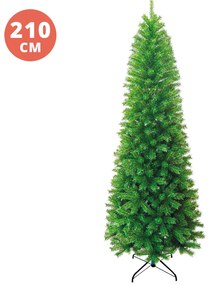 Albero Natale 210 cm slim Sestriere