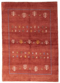 Gabbeh Tappeto persiano 210x150 Rosso (Iran) Annodato A Mano
