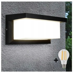 Applique a LED da esterno NEELY 1xE27/9W/230V 4000K IP54 nero