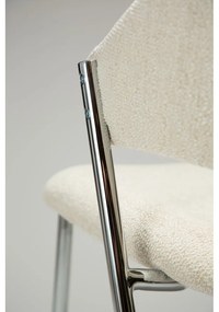 Sedia da pranzo color crema in imbottito Zone – DAN-FORM Denmark