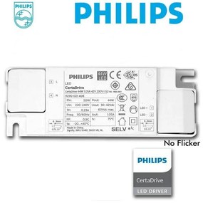 Pannello LED 60x60 44W, PHILIPS CertaDrive, 120lm/W, CRI92, No Flickering, UGR19 Colore Bianco Freddo 5.700K
