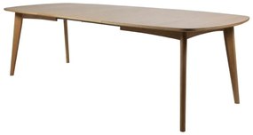 Tavolo da pranzo pieghevole in rovere 180x102 cm Marte - Actona