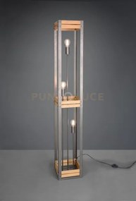 Lampade da terra khan  405500367 metallo anticato