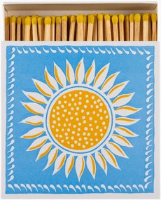 Scatola di fiammiferi di design Matchbox Ariana Sunflower