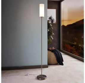 EGLO 85982 - Lampada da terra TROY 3 1xE27/40W bianco