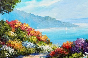 Quadro su tela – Vista sul mare