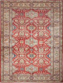 Kazak Tappeto orientale 170x220 Rosso (Pakistan) Annodato A Mano