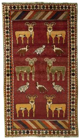 Gabbeh Tappeto persiano 190x110 Rosso (Iran) Annodato A Mano