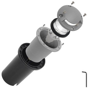 Faretto Calpestabile GU10 Monodirezionale