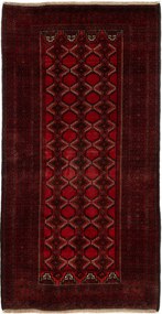 Beluch Tappeto persiano 110x220 (Iran) Annodato A Mano