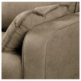 Divano angolare marrone chiaro (angolo sinistro) Beata - Ropez